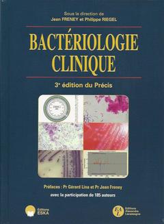 Couverture de l’ouvrage 3E EDITIONS DU PRECIS DE BACTERIOLOGIE CLINIQUE