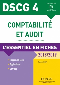 Couverture de l’ouvrage DSCG 4 - Comptabilité et audit