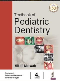 Couverture de l’ouvrage Textbook of Pediatric Dentistry