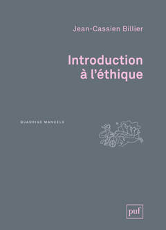Cover of the book Introduction à l'éthique