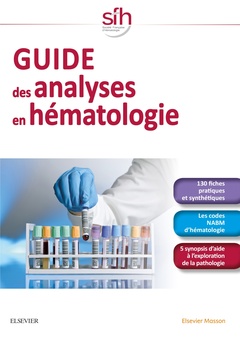 Couverture de l’ouvrage Guide des analyses en hématologie