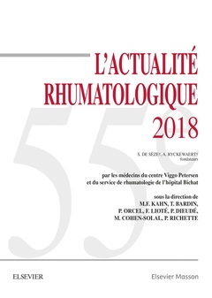 Cover of the book L'actualité rhumatologique 2018