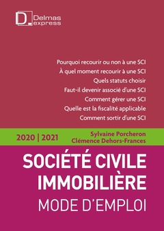 Cover of the book Société civile immobilière 2020/2021 2ed - Mode d'emploi