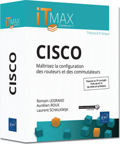 Couverture de l’ouvrage CISCO - Cours et Exercices corrigés - Maîtrisez la configuration des routeurs et des commutateurs