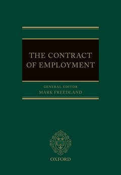 Couverture de l’ouvrage The Contract of Employment