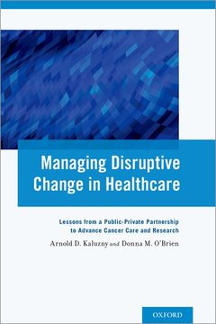 Couverture de l’ouvrage Managing Disruptive Change in Healthcare