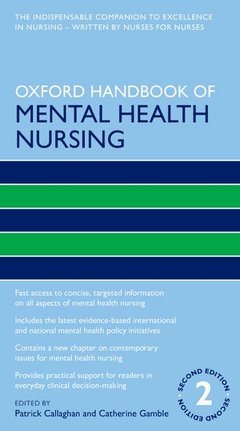 Cover of the book Oxford Handbook of Mental Health Nursing