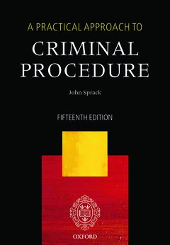 Couverture de l’ouvrage A Practical Approach to Criminal Procedure