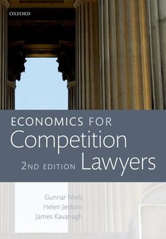 Couverture de l’ouvrage Economics for Competition Lawyers