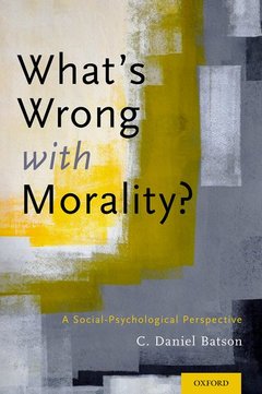 Couverture de l’ouvrage What's Wrong With Morality?