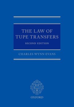 Couverture de l’ouvrage The Law of TUPE Transfers