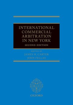 Cover of the book International Commercial Arbitration in New York