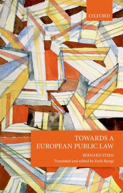 Cover of the book Towards a European Public Law