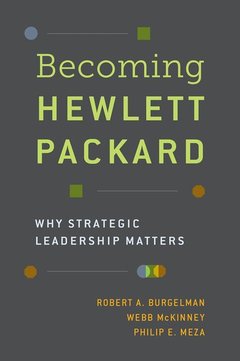 Couverture de l’ouvrage Becoming Hewlett Packard