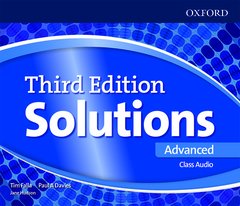 Couverture de l’ouvrage Solutions: Advanced: Class CDs
