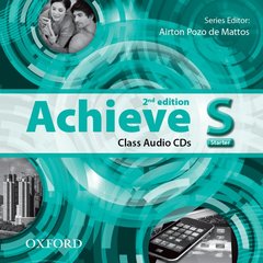 Couverture de l’ouvrage Achieve: Starter: Class Audio CD American English (2 Discs)
