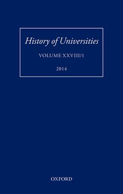 Couverture de l’ouvrage History of Universities