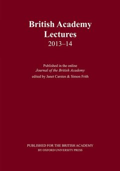 Couverture de l’ouvrage British Academy Lectures 2013-14