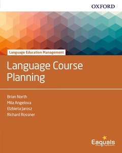 Couverture de l’ouvrage Language Course Planning