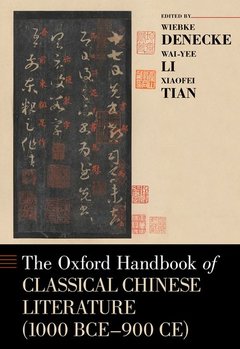 Couverture de l’ouvrage The Oxford Handbook of Classical Chinese Literature