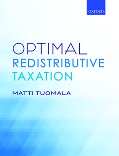 Couverture de l’ouvrage Optimal Redistributive Taxation