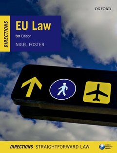 Couverture de l’ouvrage EU Law Directions