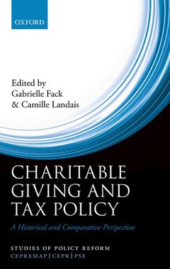 Couverture de l’ouvrage Charitable Giving and Tax Policy