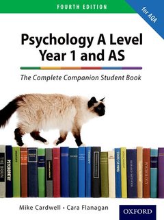 Cover of the book The Complete Companions: AQA Psychology Year 1 and AS Student Book