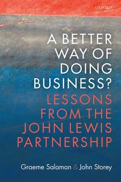 Cover of the book A Better Way of Doing Business?