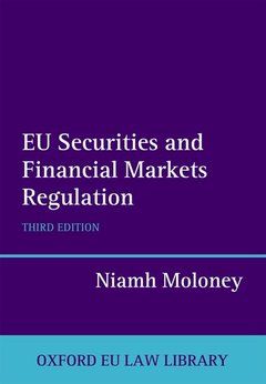 Couverture de l’ouvrage EU Securities and Financial Markets Regulation