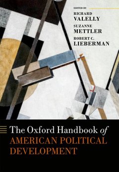 Couverture de l’ouvrage The Oxford Handbook of American Political Development