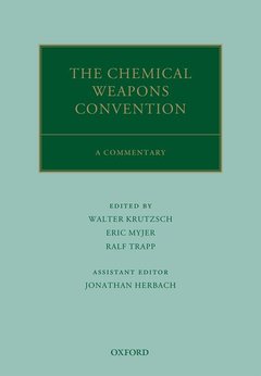 Couverture de l’ouvrage The Chemical Weapons Convention