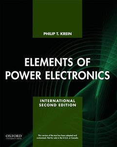 Couverture de l’ouvrage Elements of Power Electronics