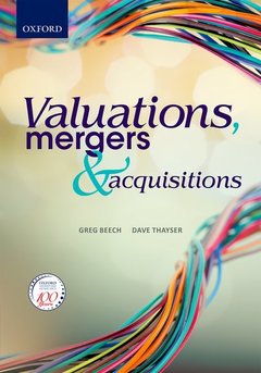 Couverture de l’ouvrage Valuations, Mergers and Acquisitions