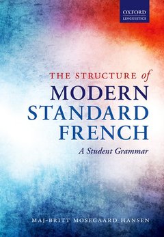 Couverture de l’ouvrage The Structure of Modern Standard French
