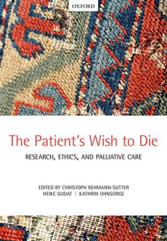 Couverture de l’ouvrage The Patient's Wish to Die