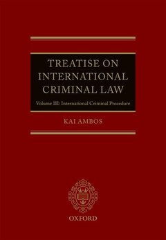 Couverture de l’ouvrage Treatise on International Criminal Law