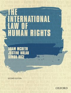 Couverture de l’ouvrage The International Law of Human Rights