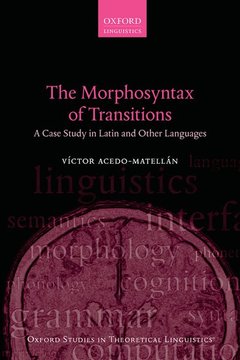Couverture de l’ouvrage The Morphosyntax of Transitions
