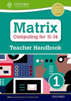 Couverture de l’ouvrage Matrix Computing for 11-14: Teacher Handbook 1