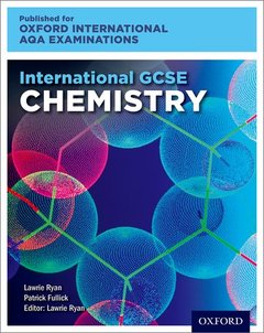 Couverture de l’ouvrage Oxford International AQA Examinations: International GCSE Chemistry