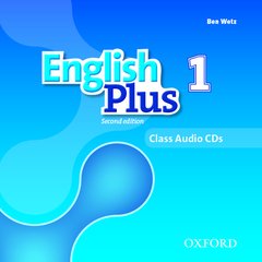Couverture de l’ouvrage English Plus: Level 1: Class Audio CDs