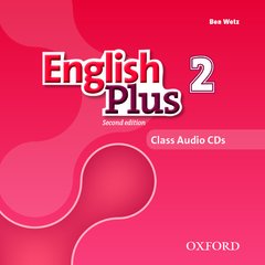 Couverture de l’ouvrage English Plus: Level 2: Class Audio CDs