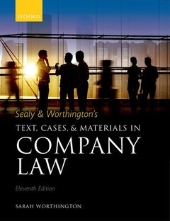 Couverture de l’ouvrage Sealy & Worthington's Text, Cases, and Materials in Company Law