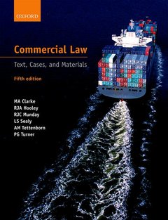 Couverture de l’ouvrage Commercial Law