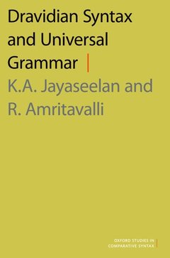 Couverture de l’ouvrage Dravidian Syntax and Universal Grammar
