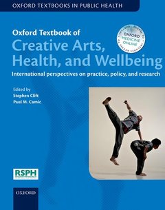 Cover of the book Oxford Textbook of Creative Arts, Health, and Wellbeing