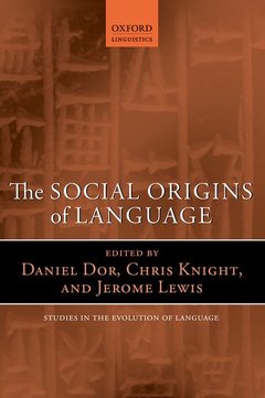 Couverture de l’ouvrage The Social Origins of Language