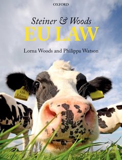 Couverture de l’ouvrage Steiner & Woods EU Law