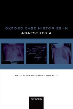 Couverture de l’ouvrage Oxford Case Histories in Anaesthesia